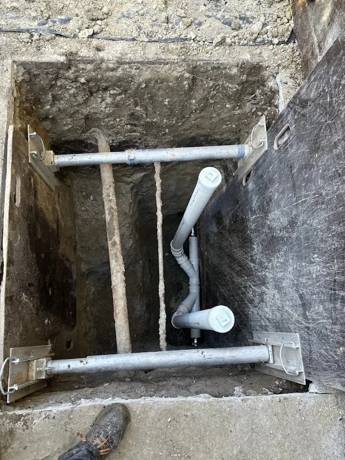 Experienced plumber completing Gas Line Repair work in Montvale